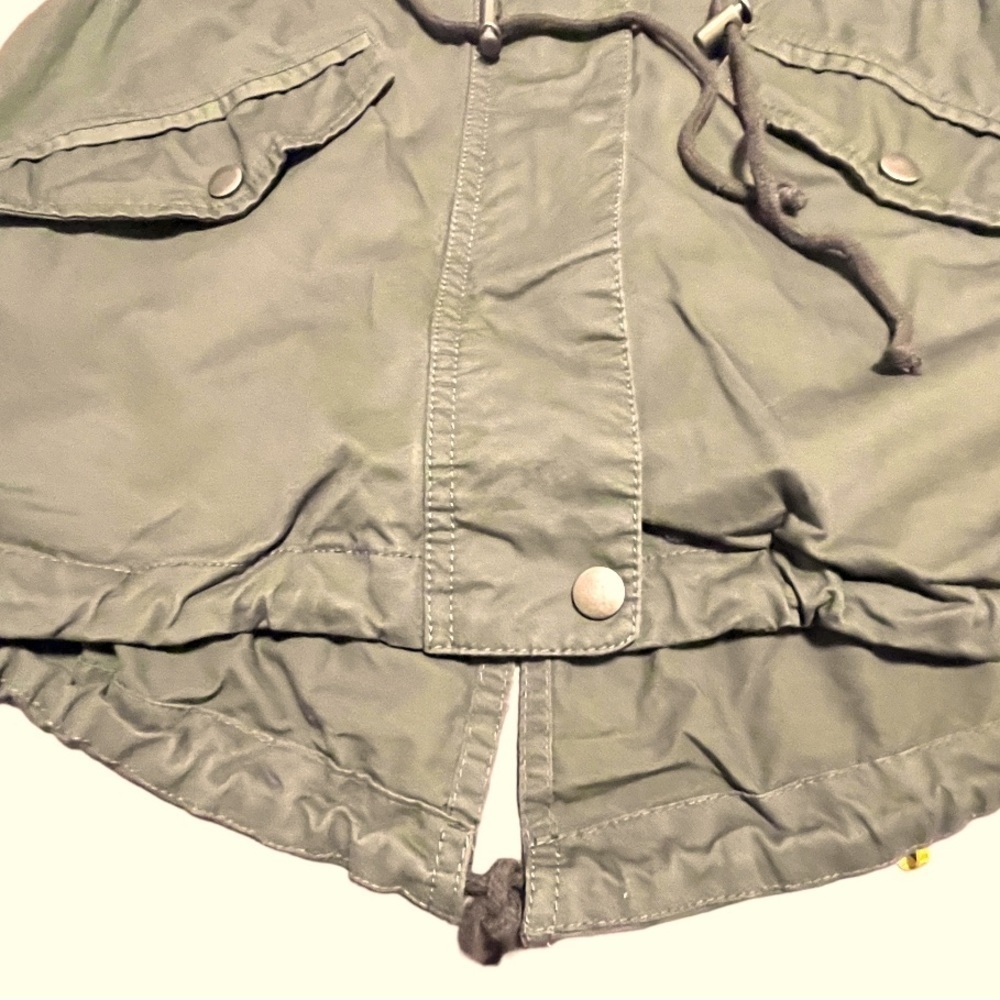 Love Tree Olive Green Hooded Jacket - Picture 15 of 16